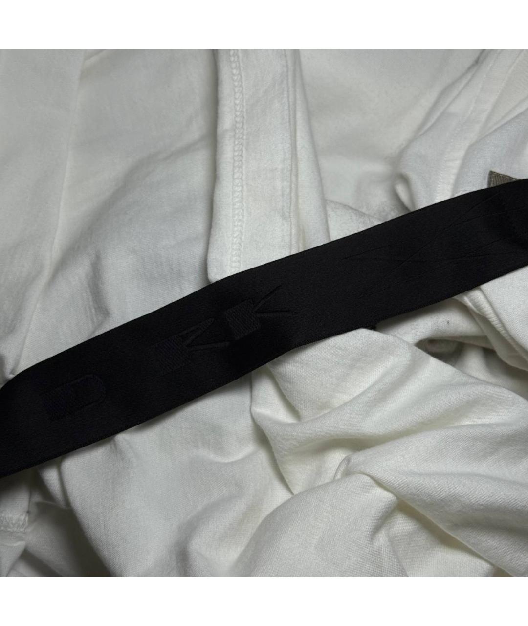 RICK OWENS Белая футболка, фото 8