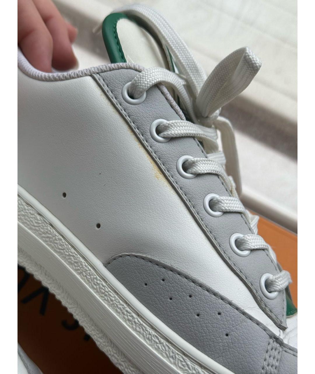 LOUIS VUITTON Бирюзовые кеды, фото 5