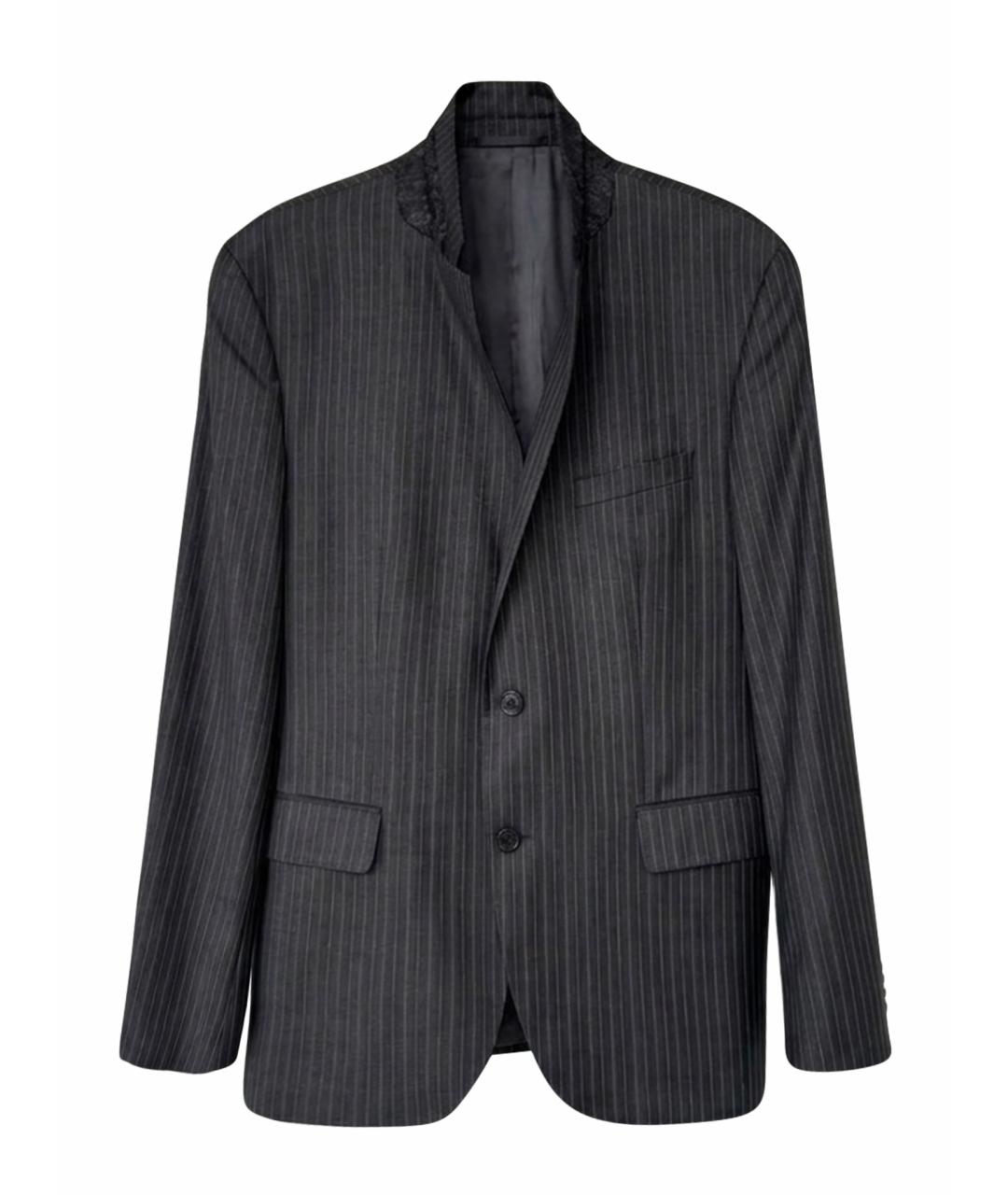 HUGO BOSS Антрацитовый шерстяной костюм с брюками, фото 1