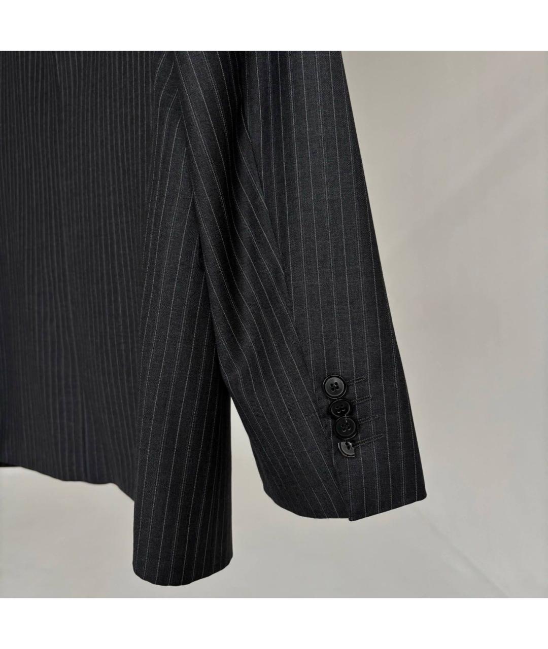 HUGO BOSS Антрацитовый шерстяной костюм с брюками, фото 5