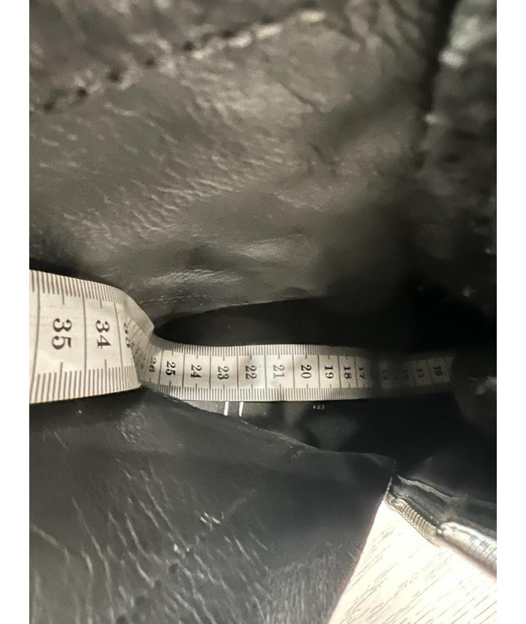 BALMAIN Черные кожаные ботильоны, фото 8