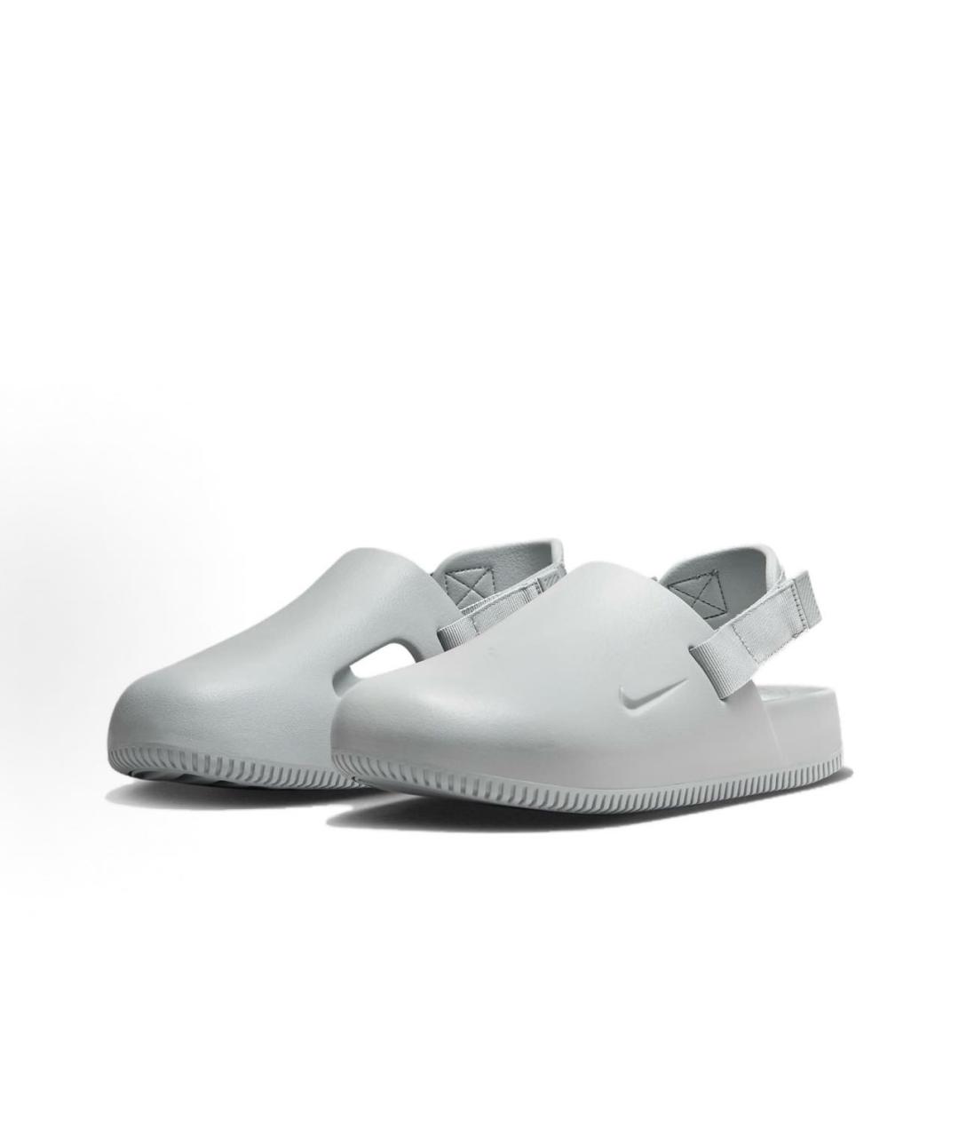 NIKE Серые шлепанцы, фото 3