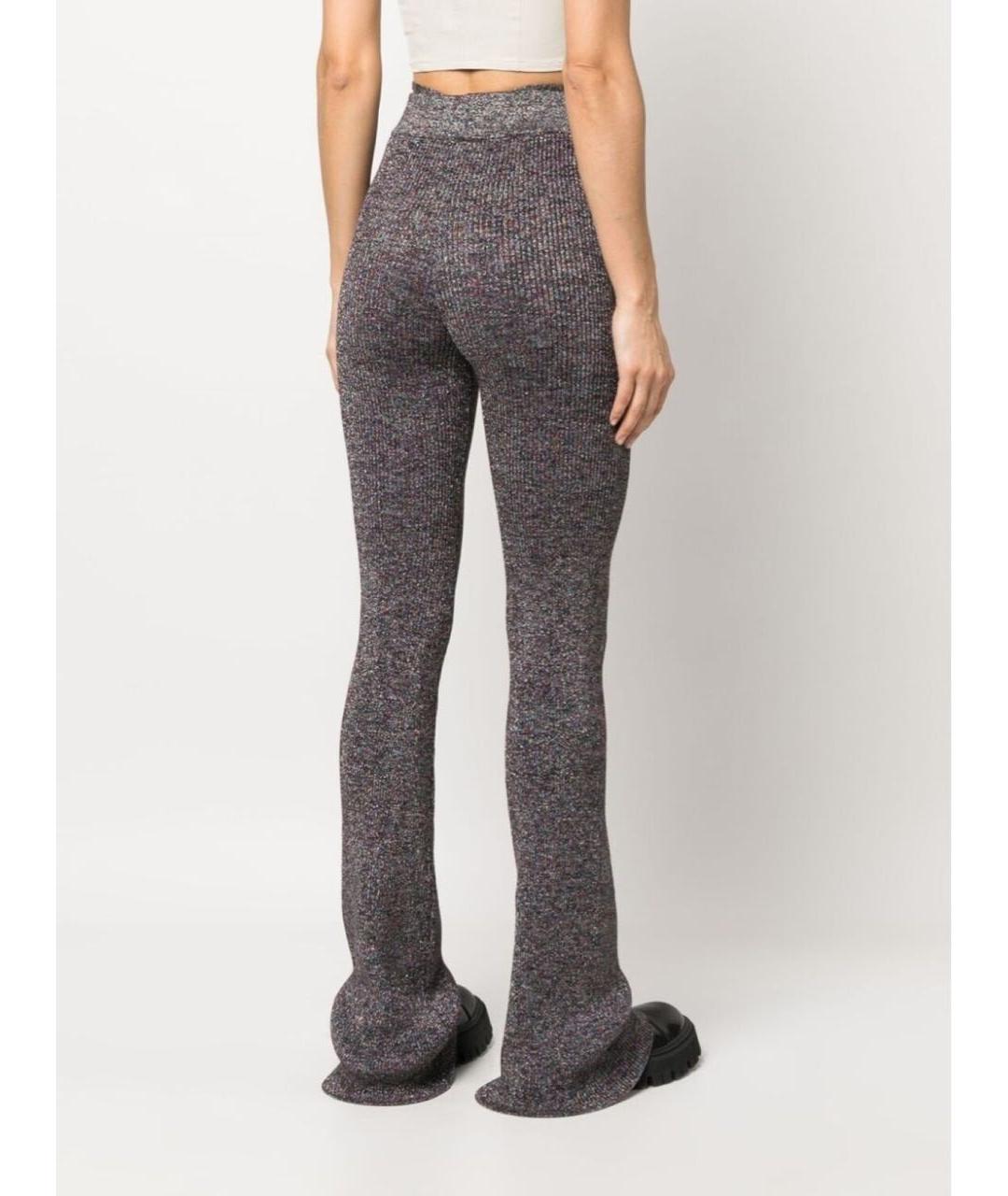 GCDS Мульти вискозные брюки узкие, фото 2