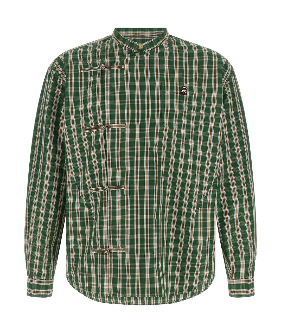 UNDERCOVER Зеленая хлопковая кэжуал рубашка, фото 1