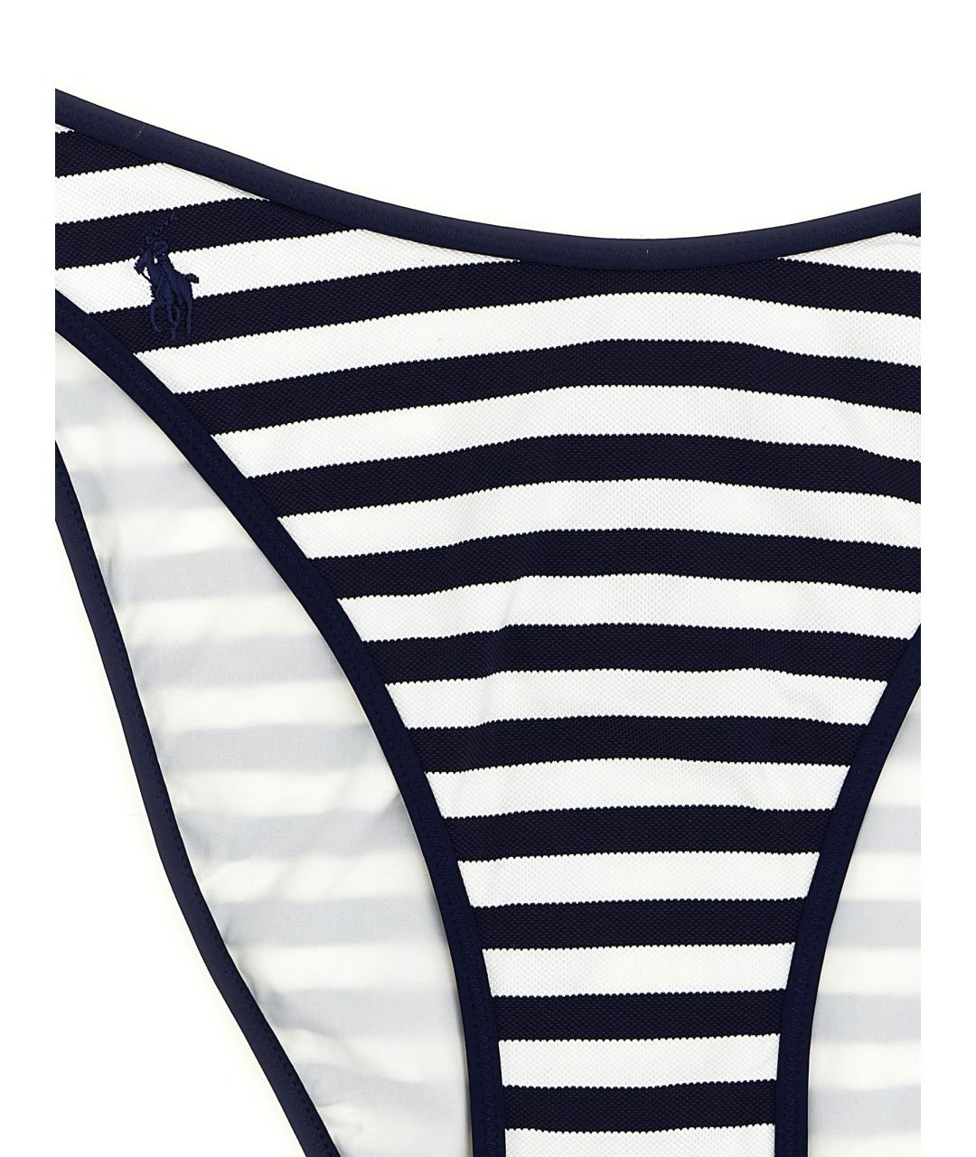 POLO RALPH LAUREN Синий полиамидовый купальник, фото 3