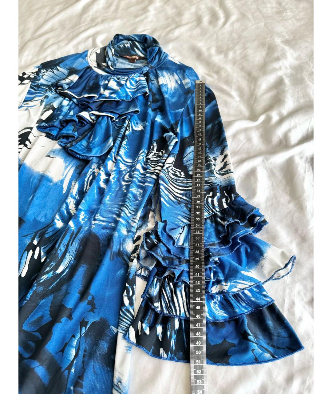 ROBERTO CAVALLI Мульти вискозное повседневное платье, фото 6