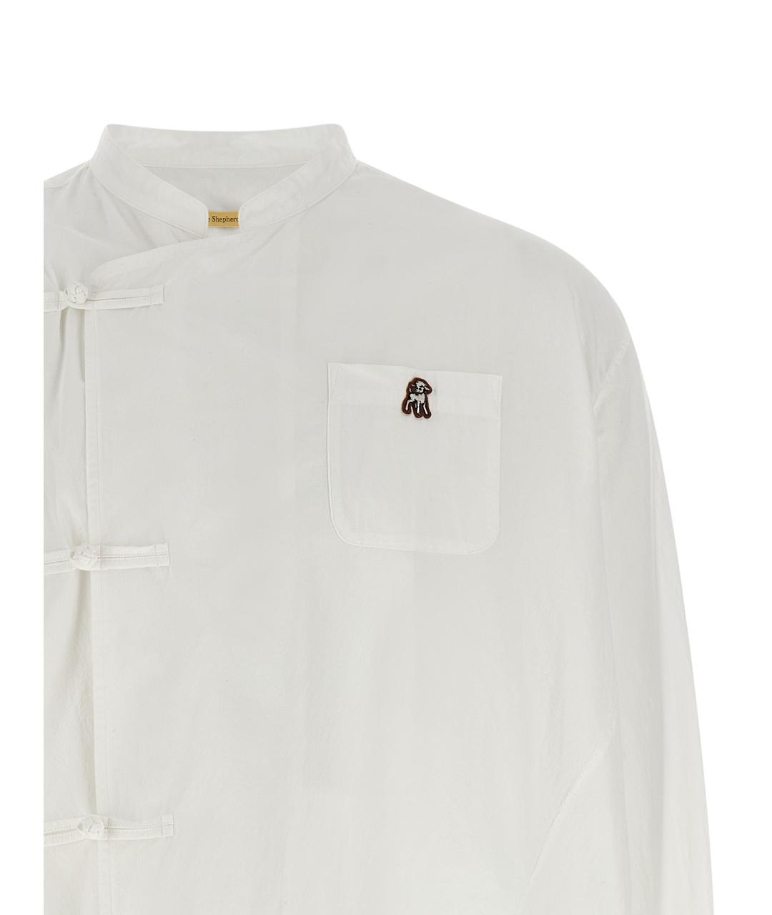 UNDERCOVER Белая хлопковая кэжуал рубашка, фото 3