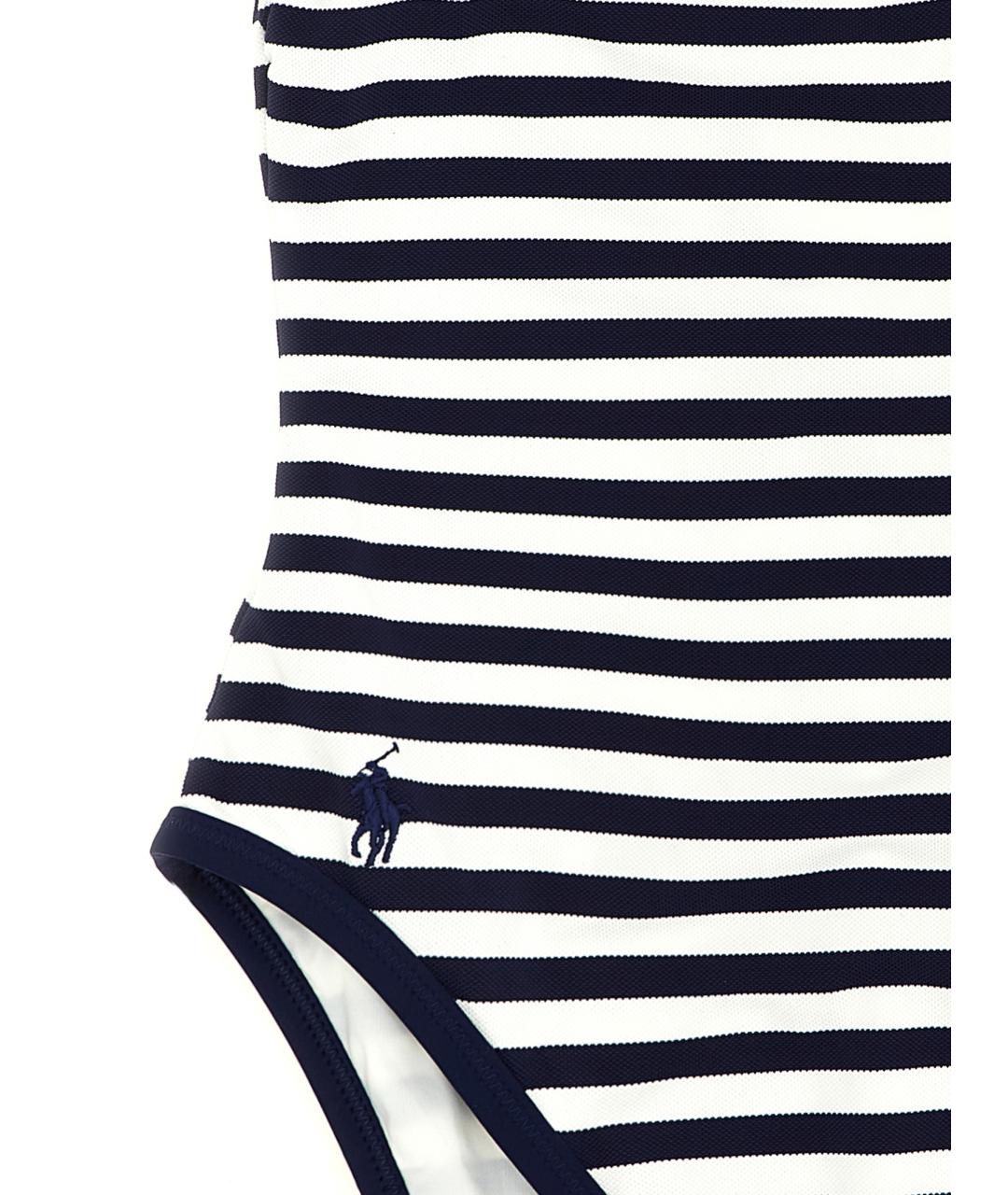 POLO RALPH LAUREN Синий полиамидовый купальник, фото 3