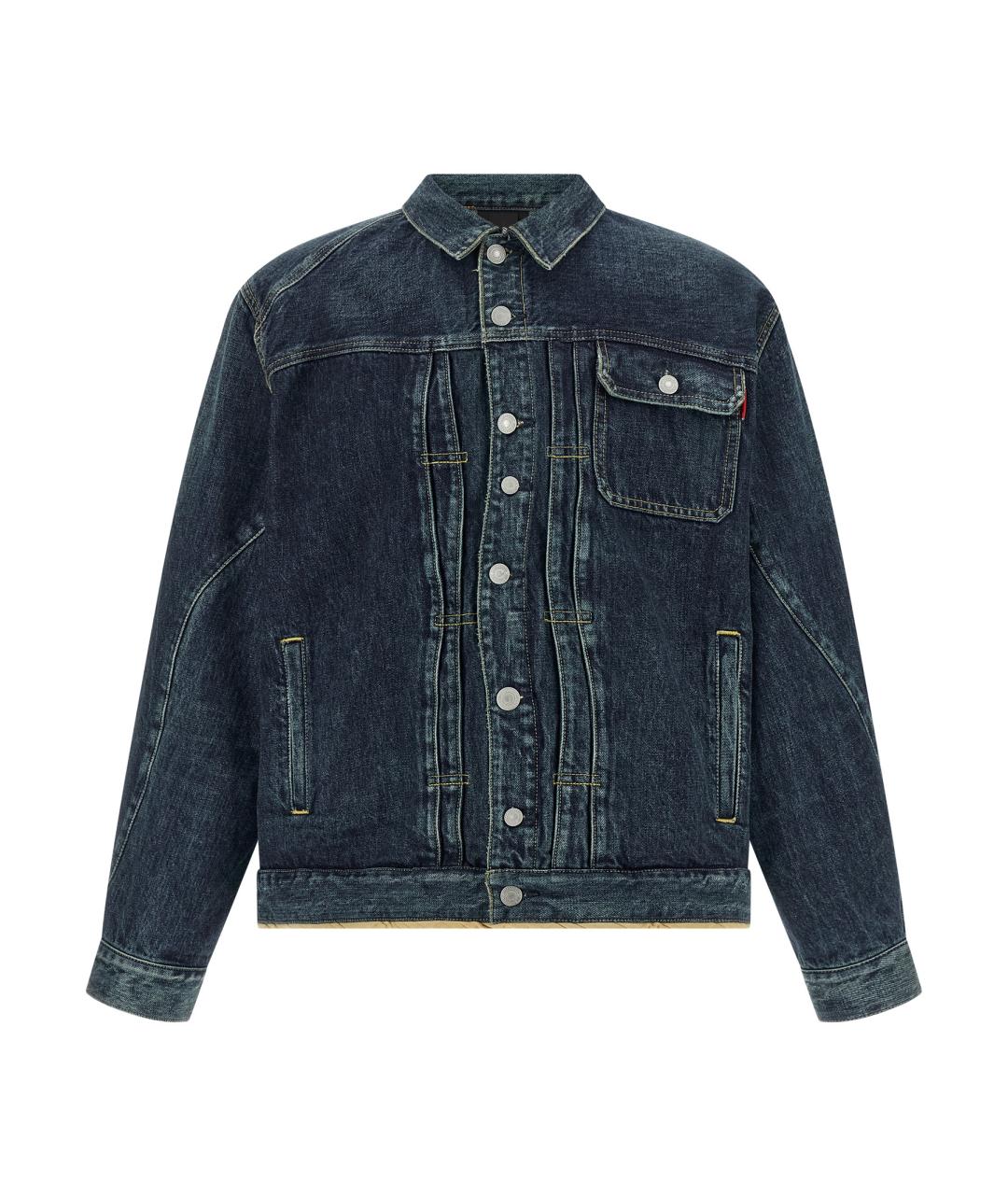 UNDERCOVER Синяя хлопковая куртка, фото 1