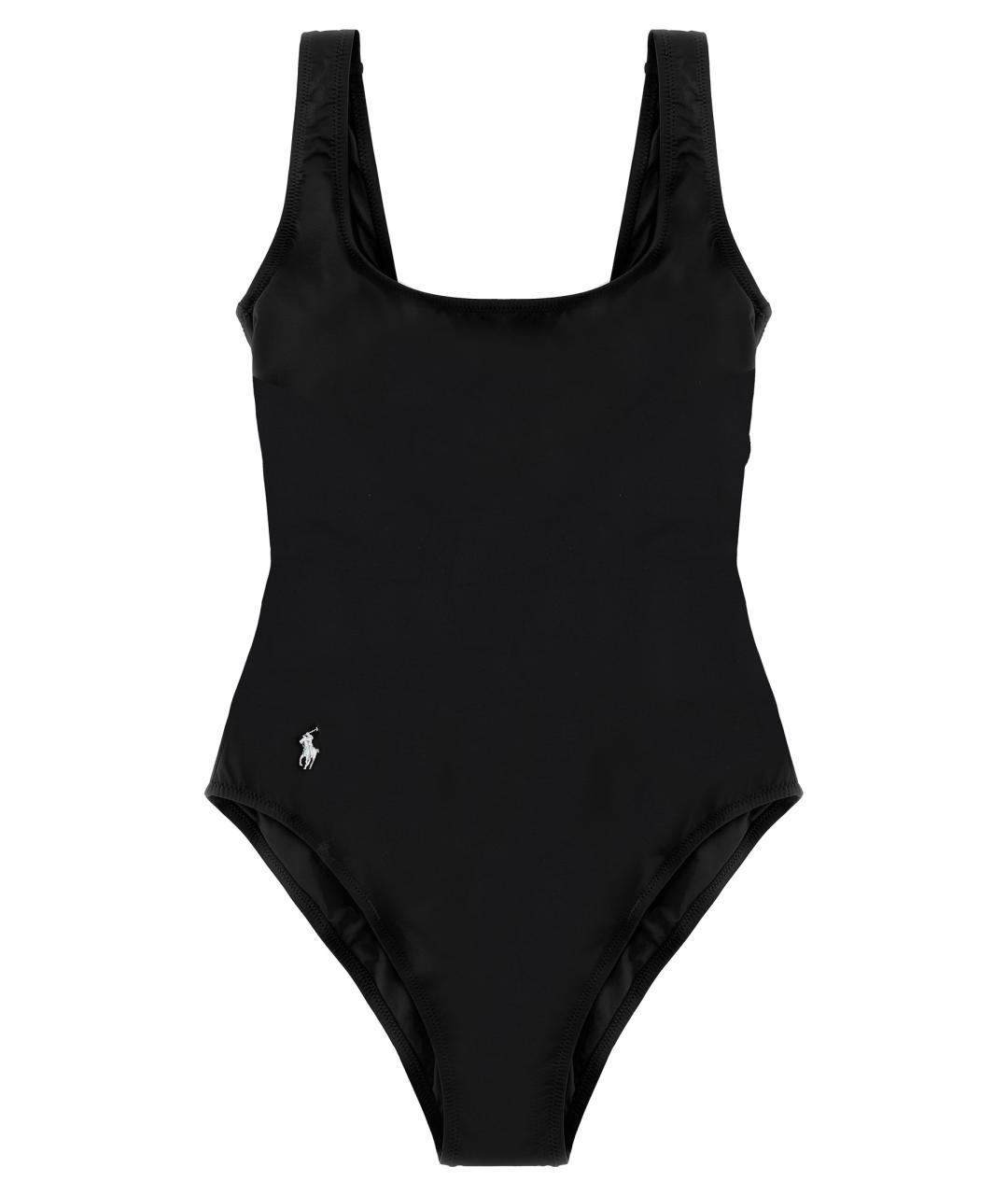 POLO RALPH LAUREN Черный полиамидовый купальник, фото 1