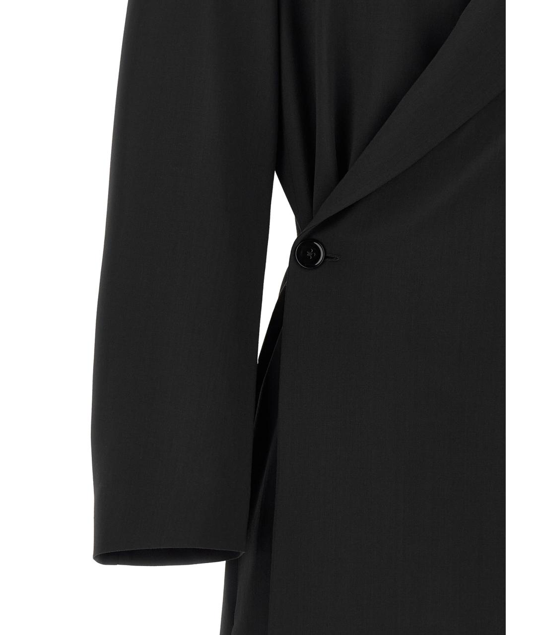 LEMAIRE Темно-синее шерстяное пальто, фото 5