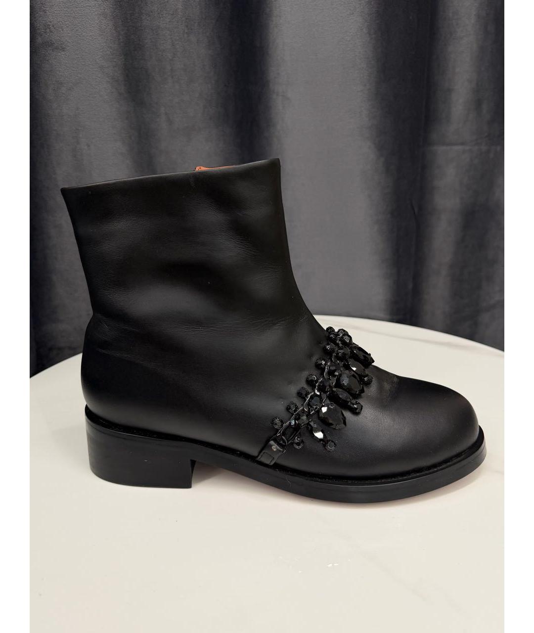 GIVENCHY Черные кожаные ботинки, фото 8