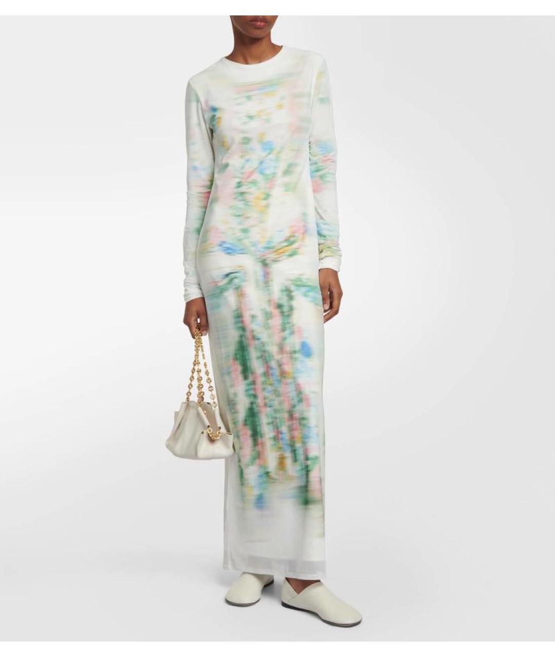 LOEWE Белые кожаные мюли, фото 2