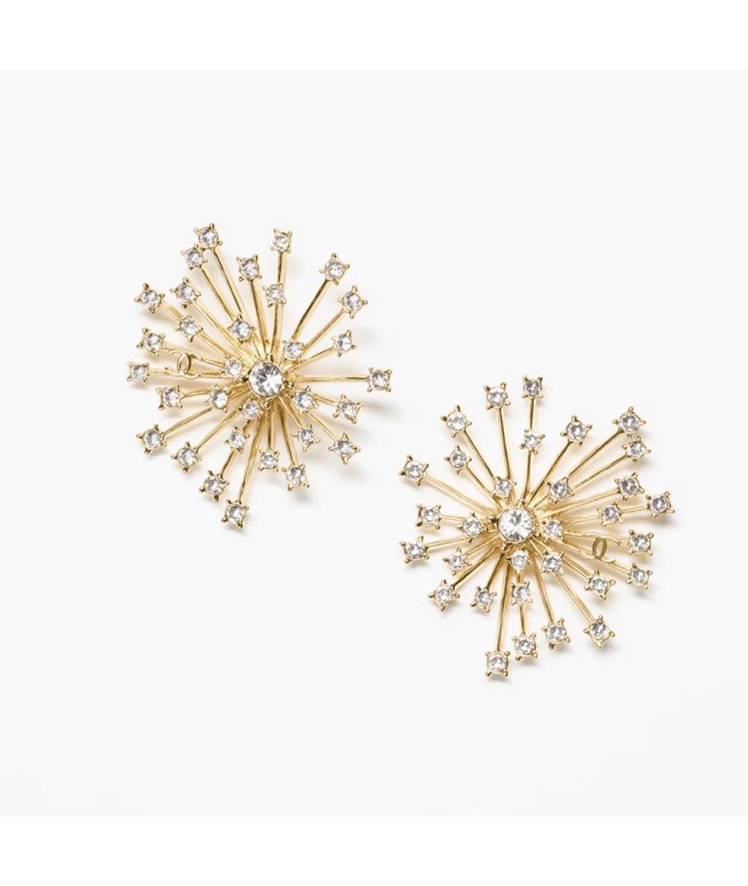 CHANEL Золотые клипсы, фото 5