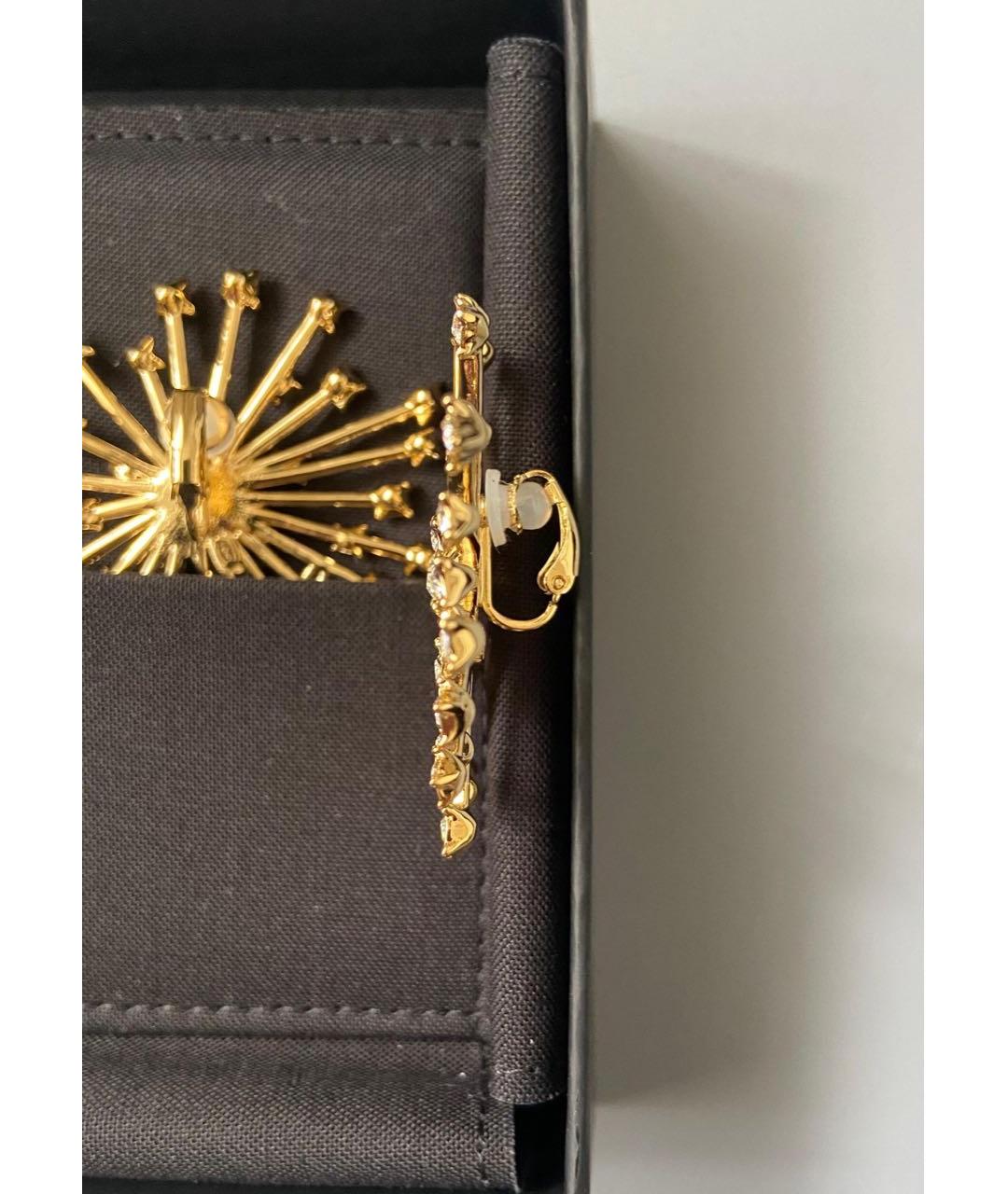 CHANEL Золотые клипсы, фото 4