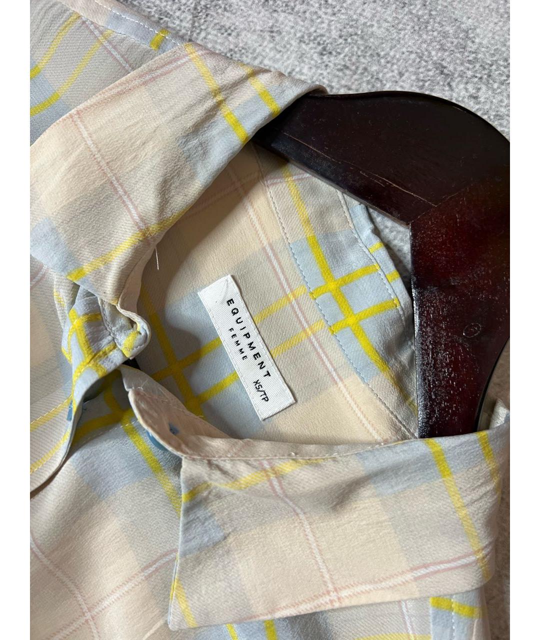 EQUIPMENT Мульти шелковая рубашка, фото 5