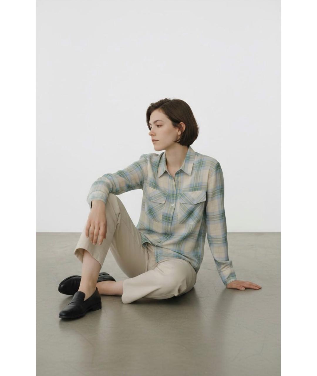 EQUIPMENT Мульти шелковая рубашка, фото 2