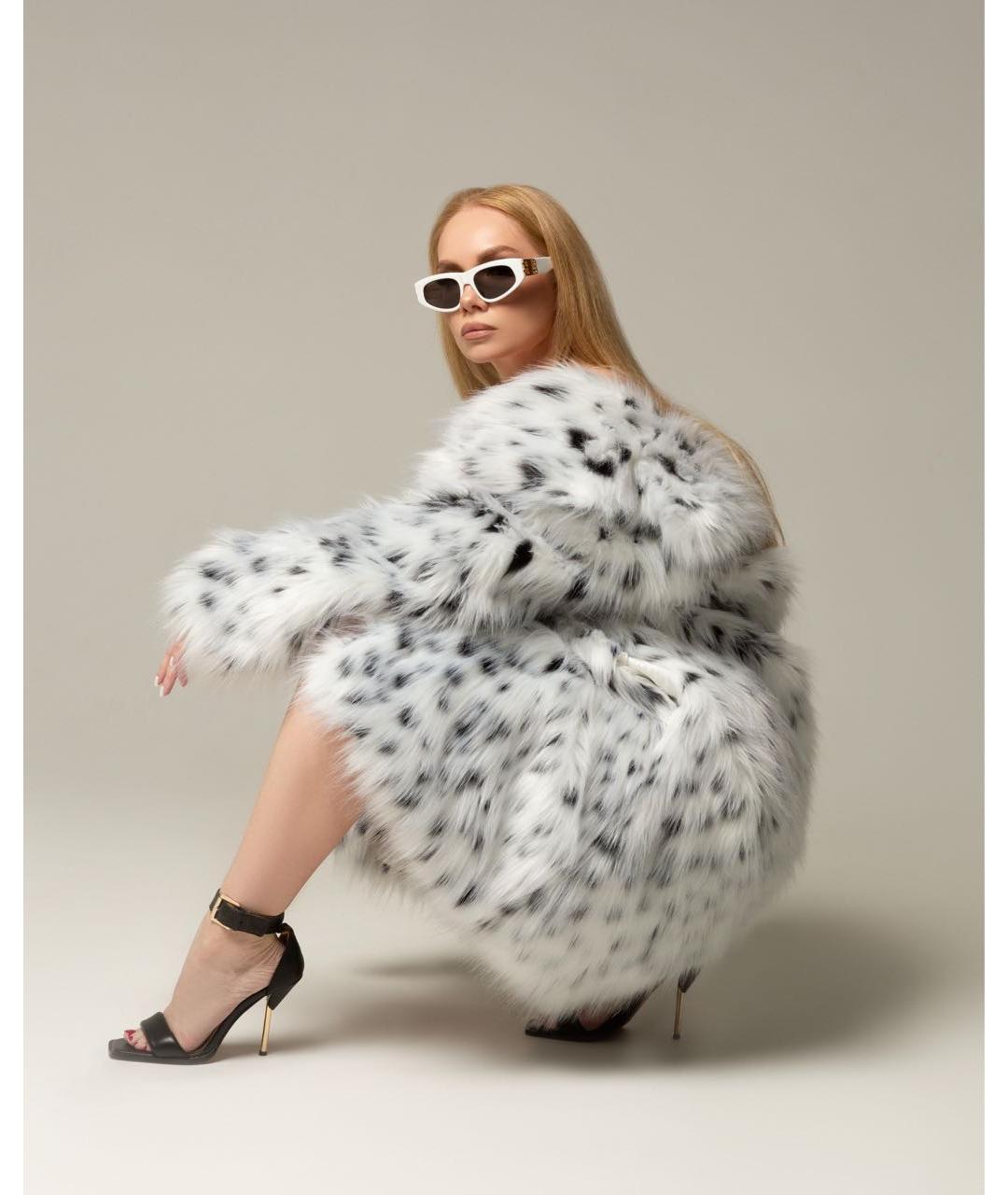 BALENCIAGA Белые солнцезащитные очки, фото 6