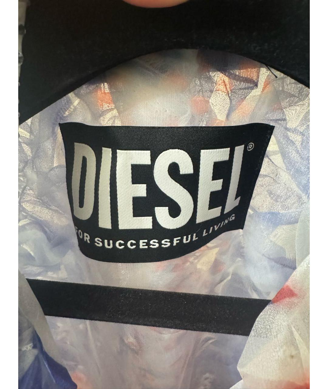 DIESEL Синий тренч/плащ, фото 5