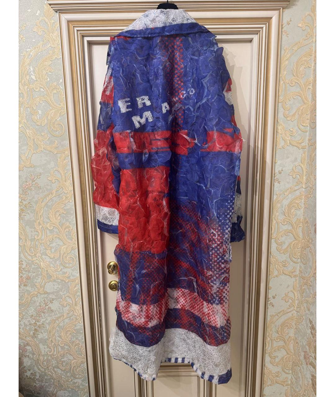 DIESEL Синий тренч/плащ, фото 2