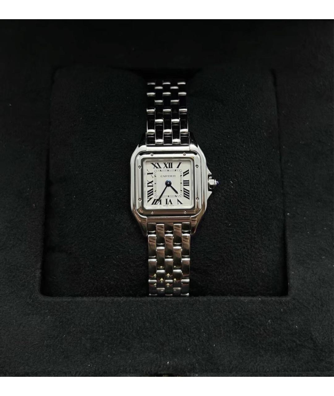 CARTIER Серебряные металлические часы, фото 2