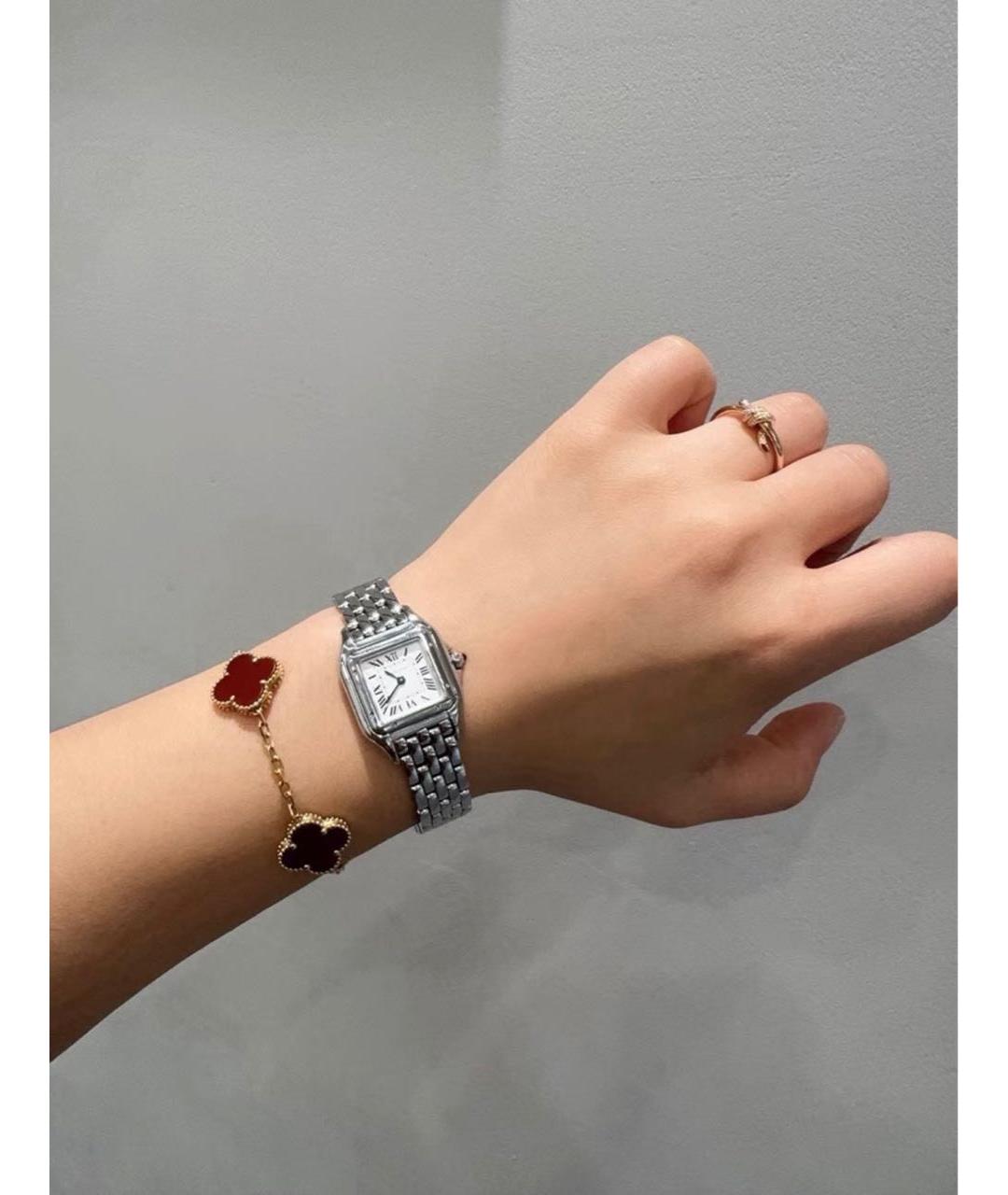 CARTIER Серебряные металлические часы, фото 3