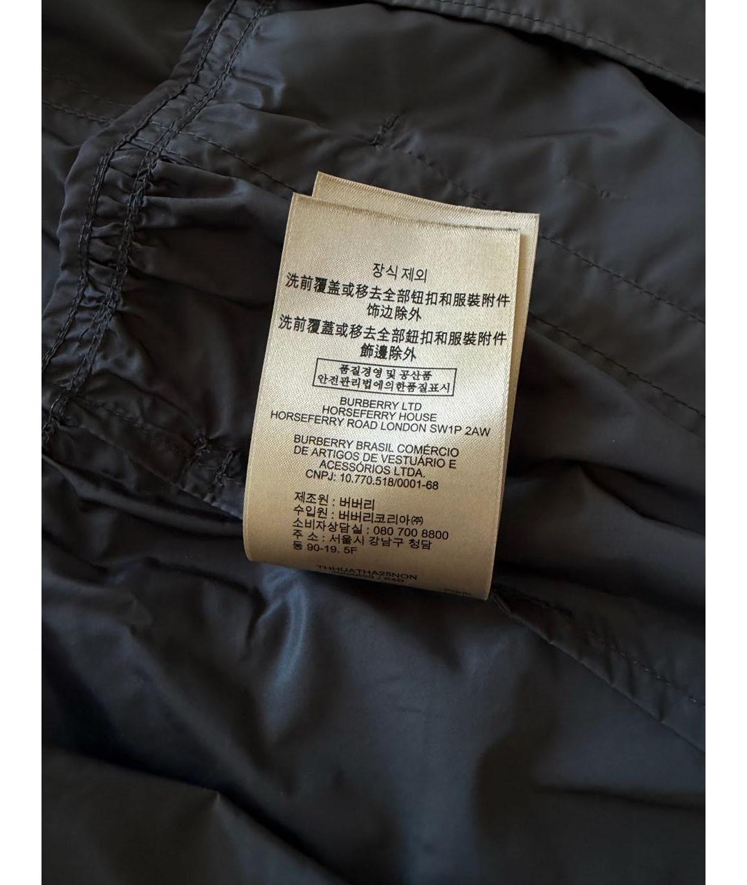 BURBERRY Мульти полиамидовый тренч/плащ, фото 8