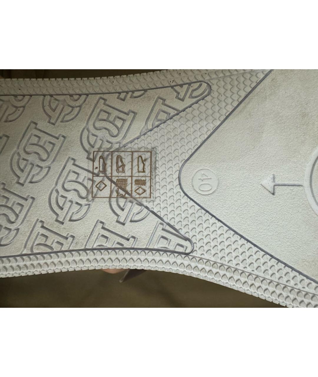 BLUGIRL Белые кроссовки, фото 6