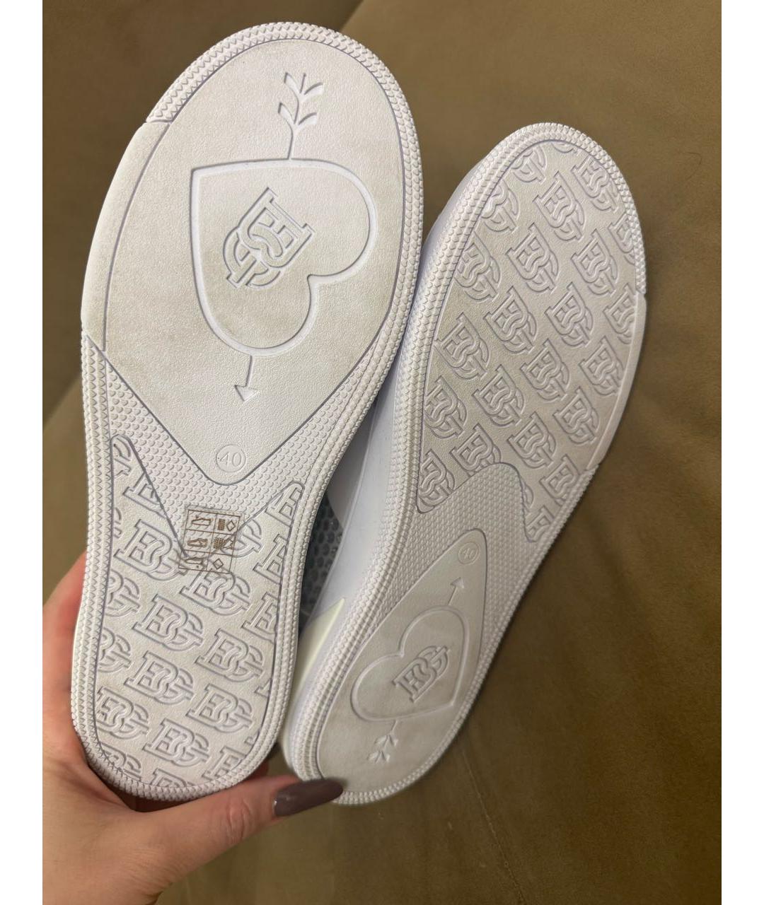 BLUGIRL Белые кроссовки, фото 5