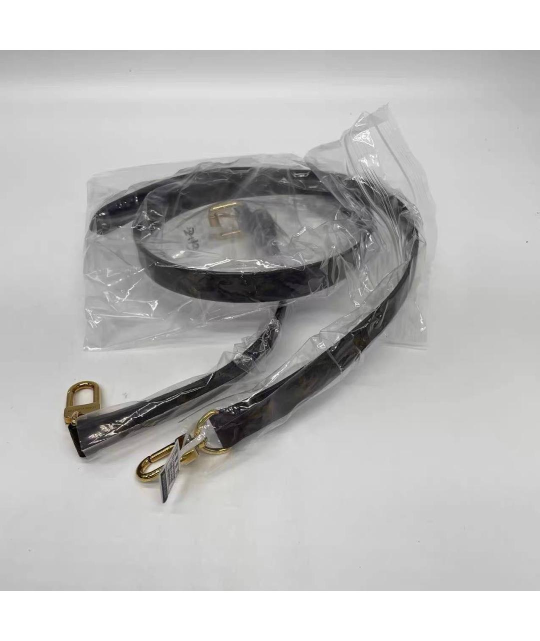 LOUIS VUITTON Коричневая кожаная поясная сумка, фото 4