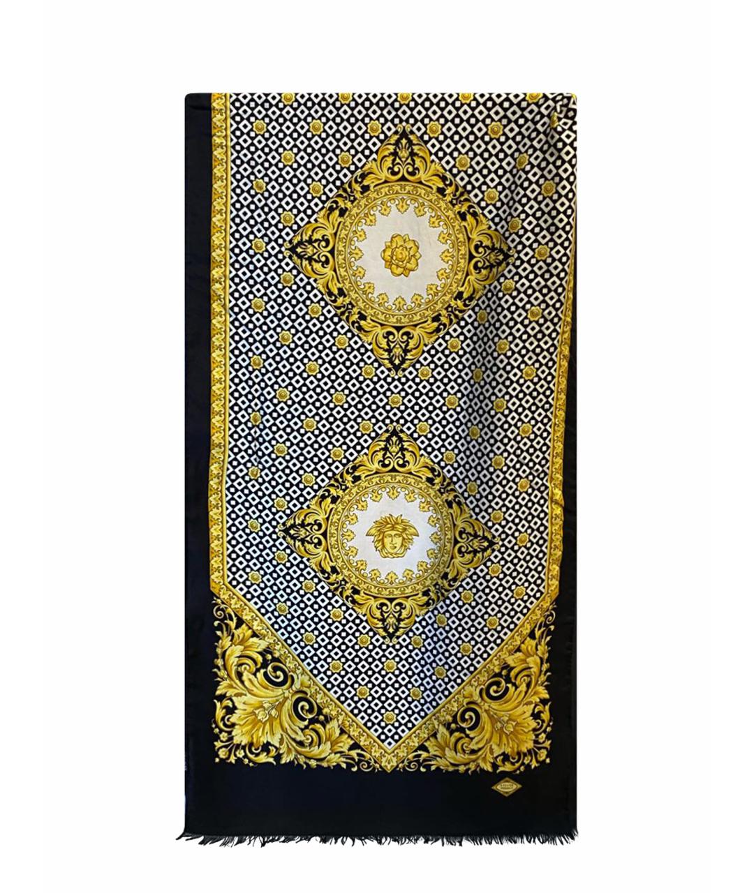 VERSACE Мульти шелковый шарф, фото 1