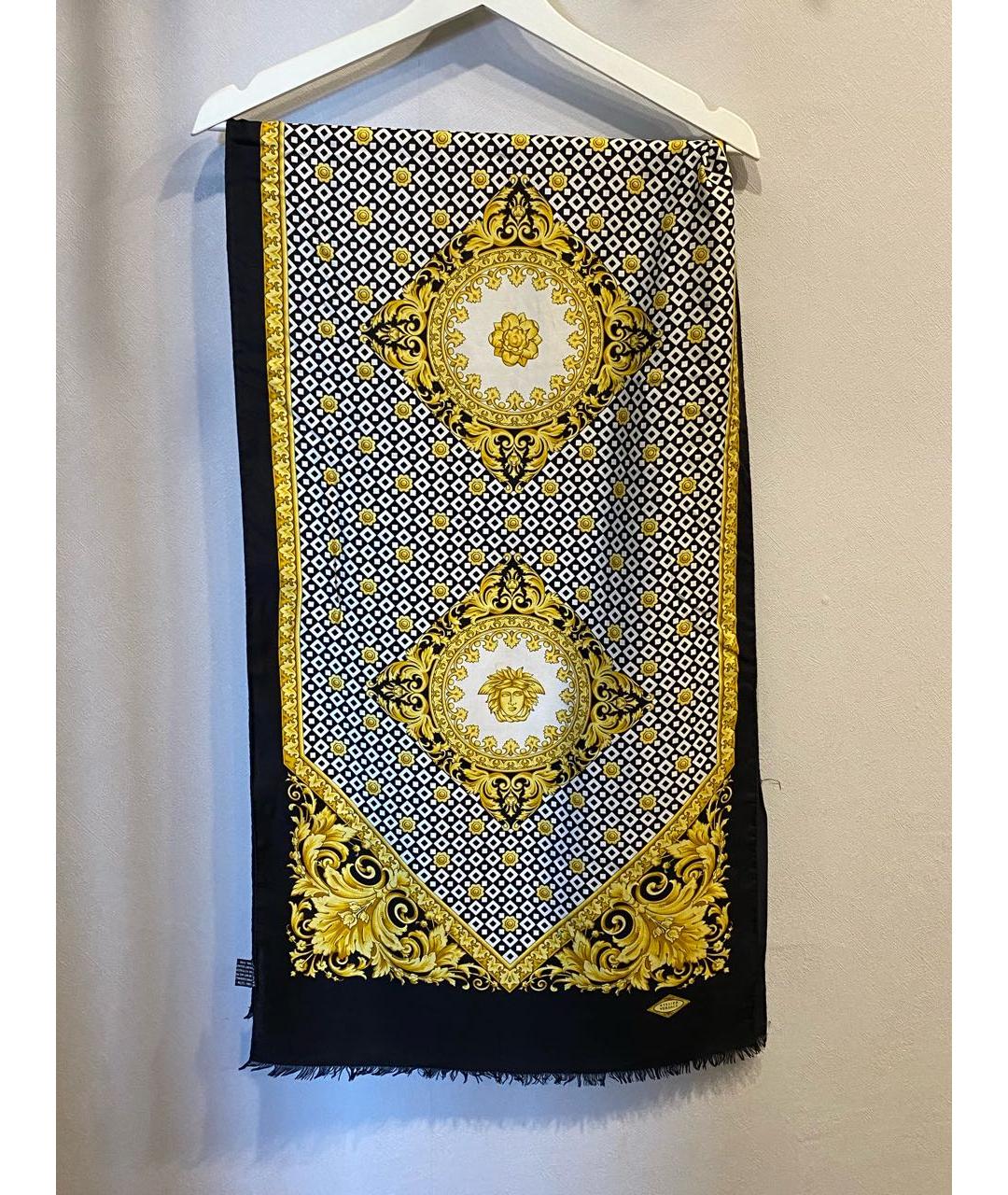 VERSACE Мульти шелковый шарф, фото 4