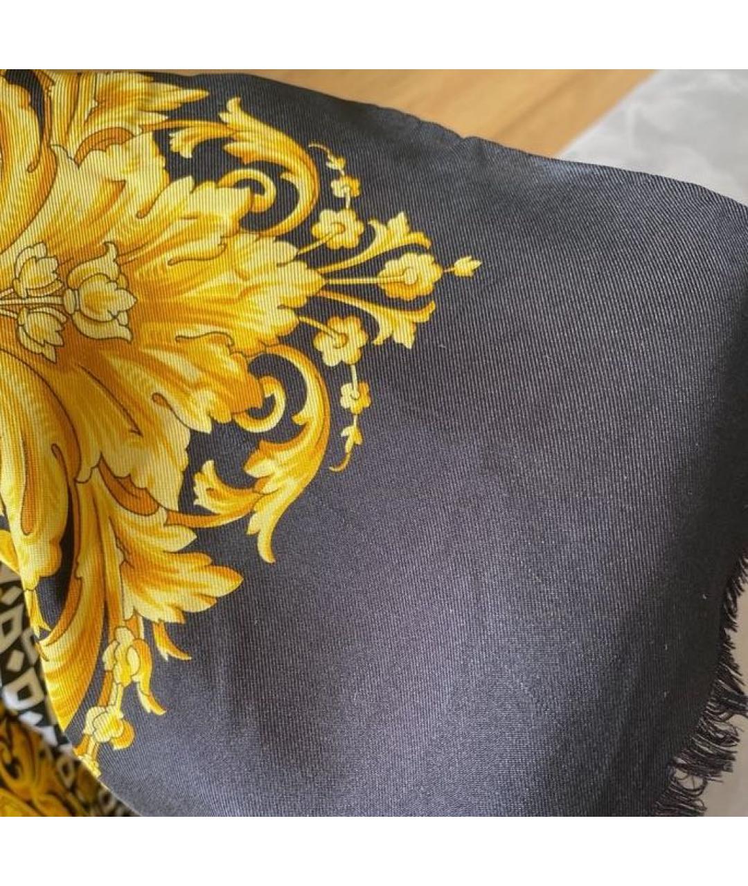 VERSACE Мульти шелковый шарф, фото 7