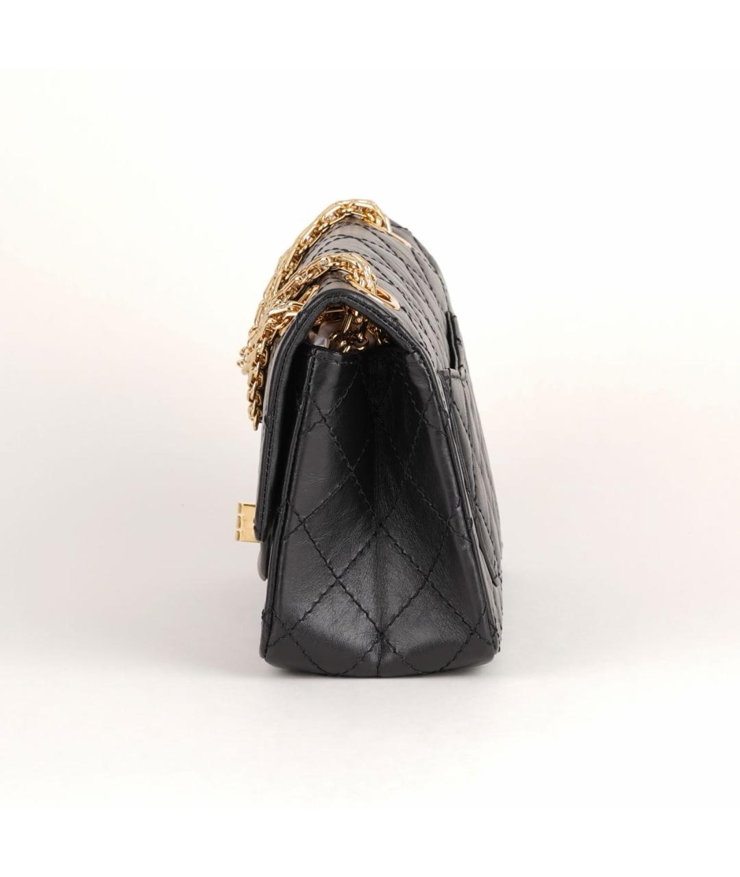 CHANEL Черная кожаная сумка через плечо, фото 5