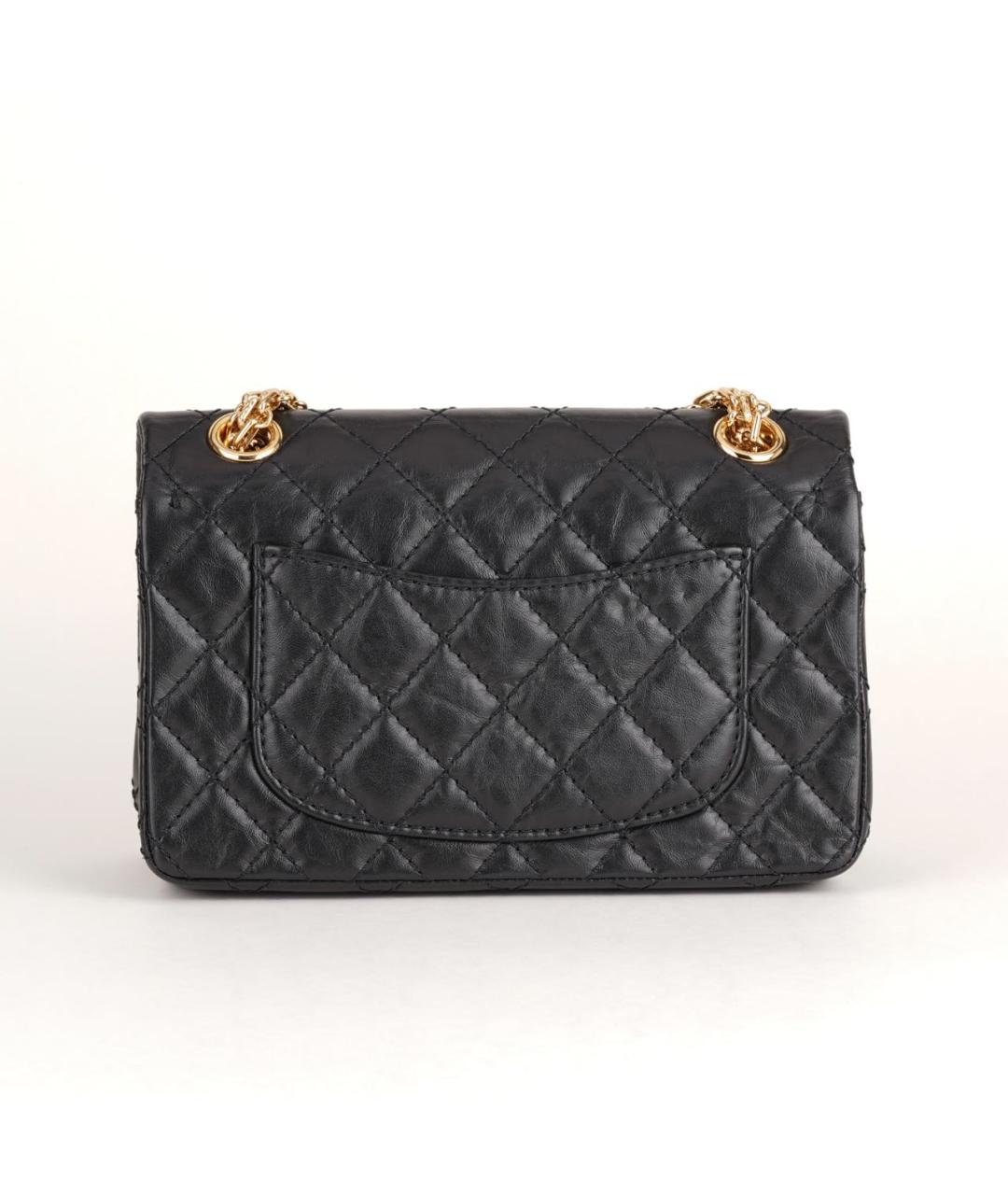 CHANEL Черная кожаная сумка через плечо, фото 3