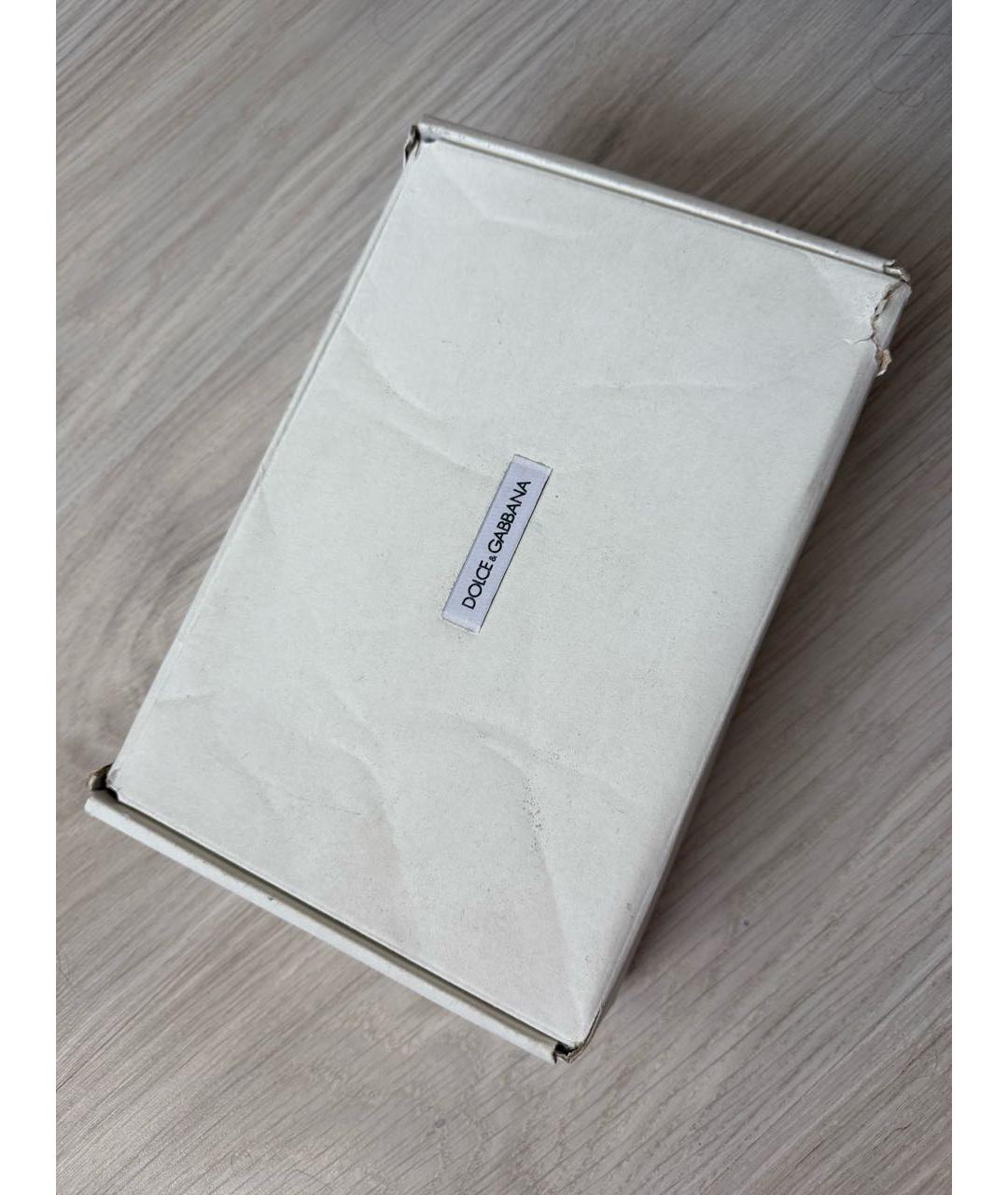 DOLCE&GABBANA Мульти текстильные кеды, фото 4