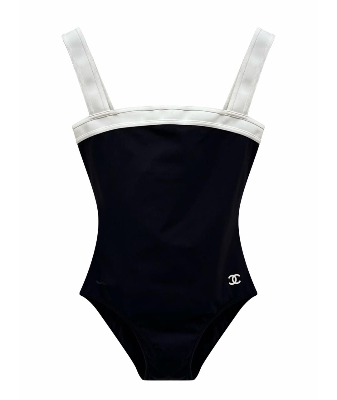 CHANEL Черный купальник, фото 1
