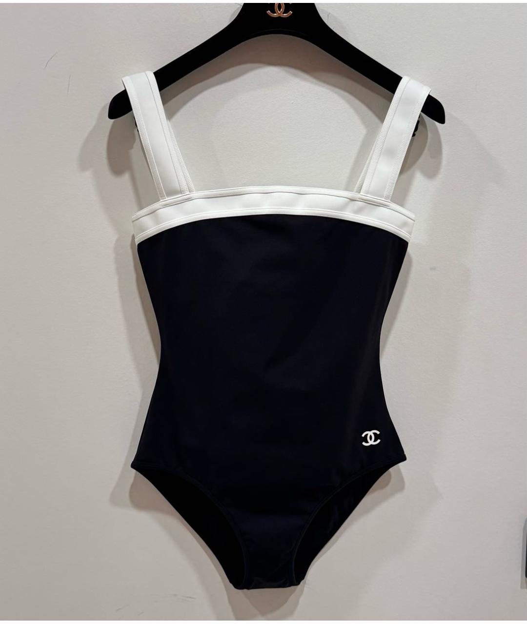 CHANEL Черный купальник, фото 8