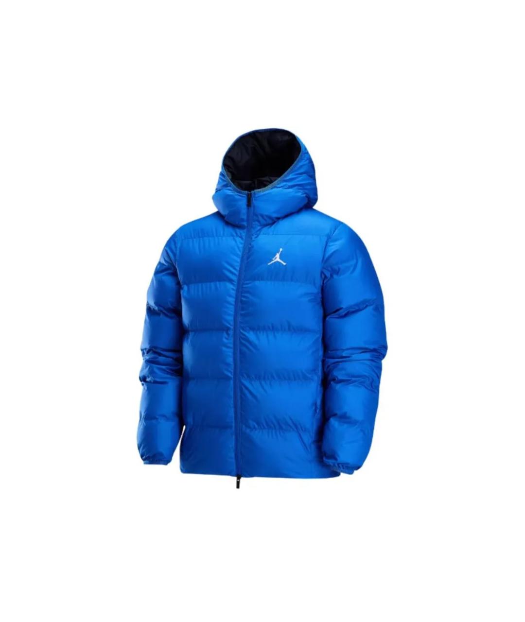 JORDAN Синяя полиэстеровая куртка, фото 5