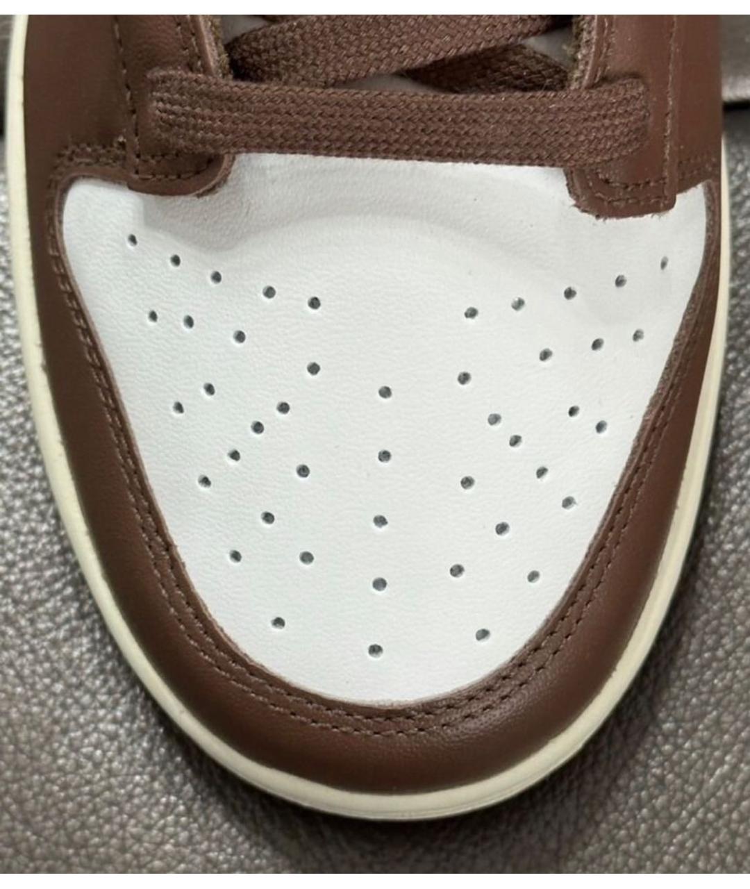 NIKE Коричневые резиновые кроссовки, фото 6