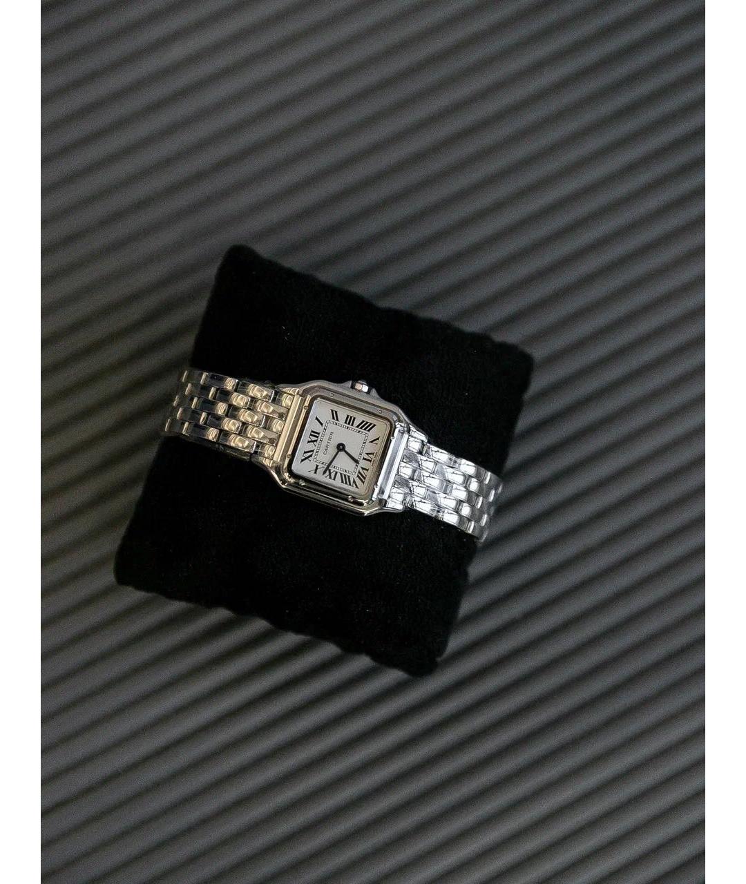 CARTIER Серебряные стальные часы, фото 5