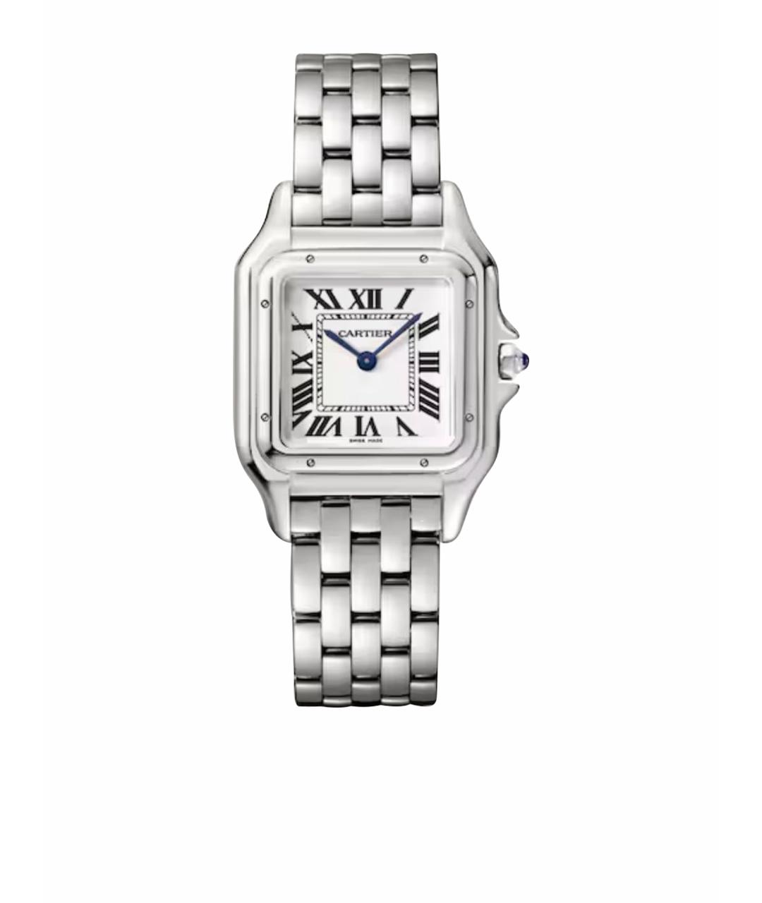 CARTIER Серебряные стальные часы, фото 8