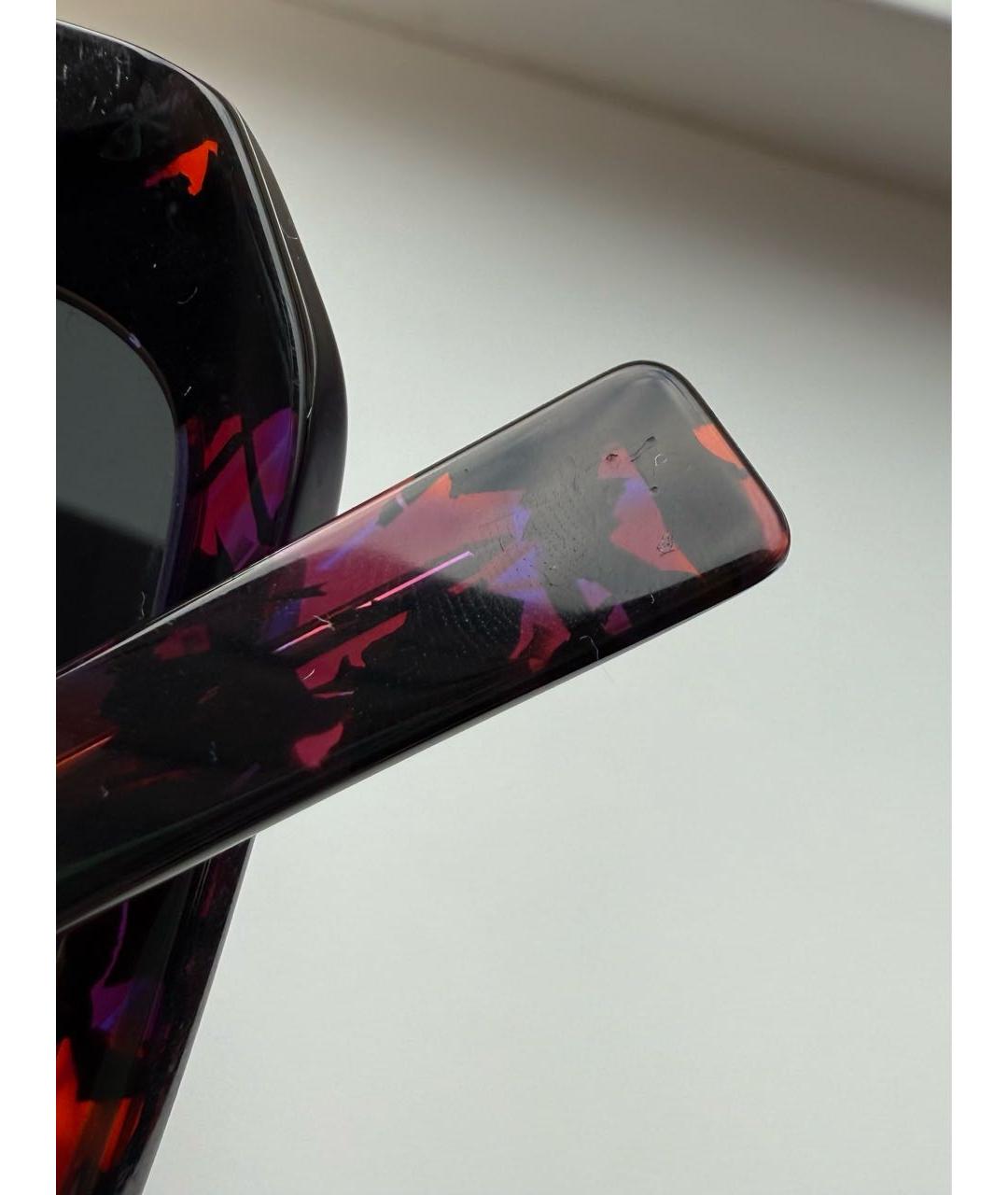 PRADA Черные пластиковые солнцезащитные очки, фото 8