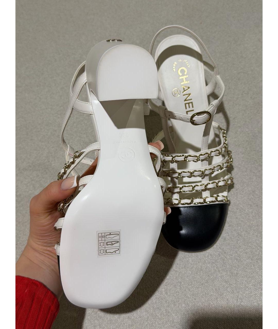 CHANEL Кожаные туфли, фото 4