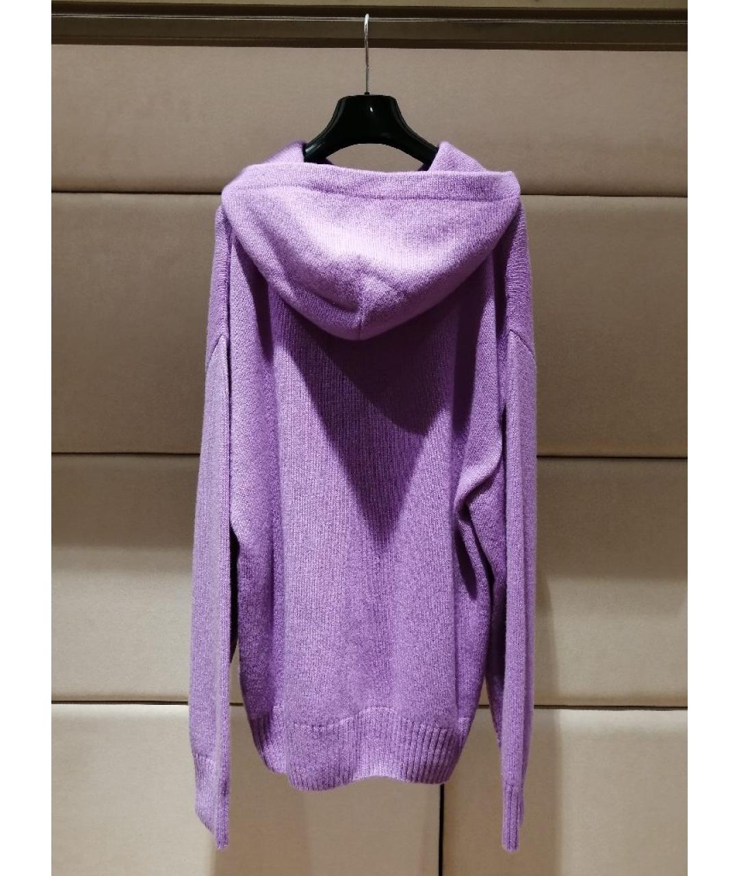 MSGM Фиолетовый шерстяной костюм с брюками, фото 2