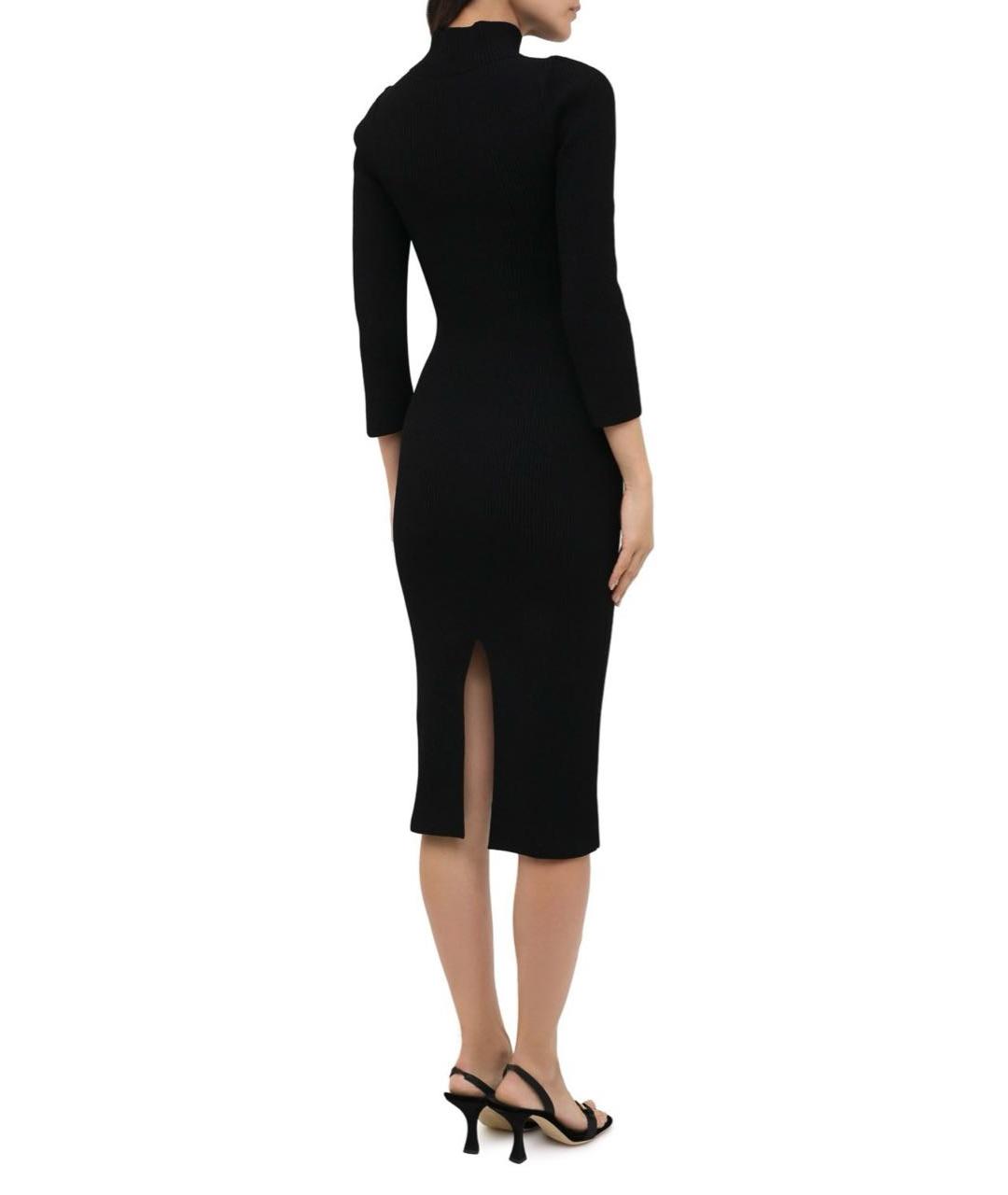 KHAITE Черное платье, фото 4