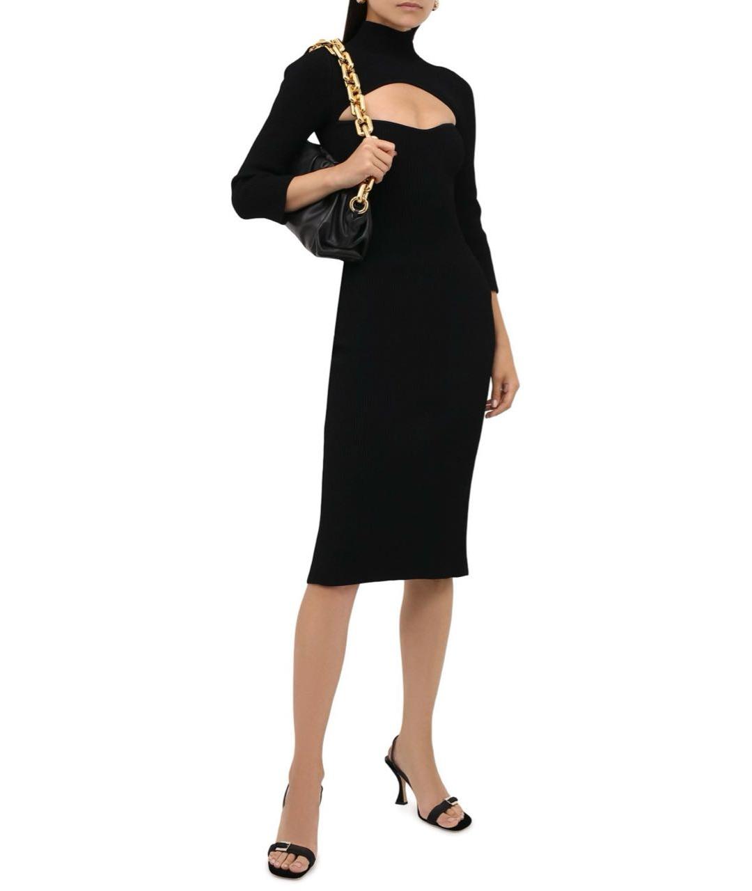 KHAITE Черное платье, фото 2