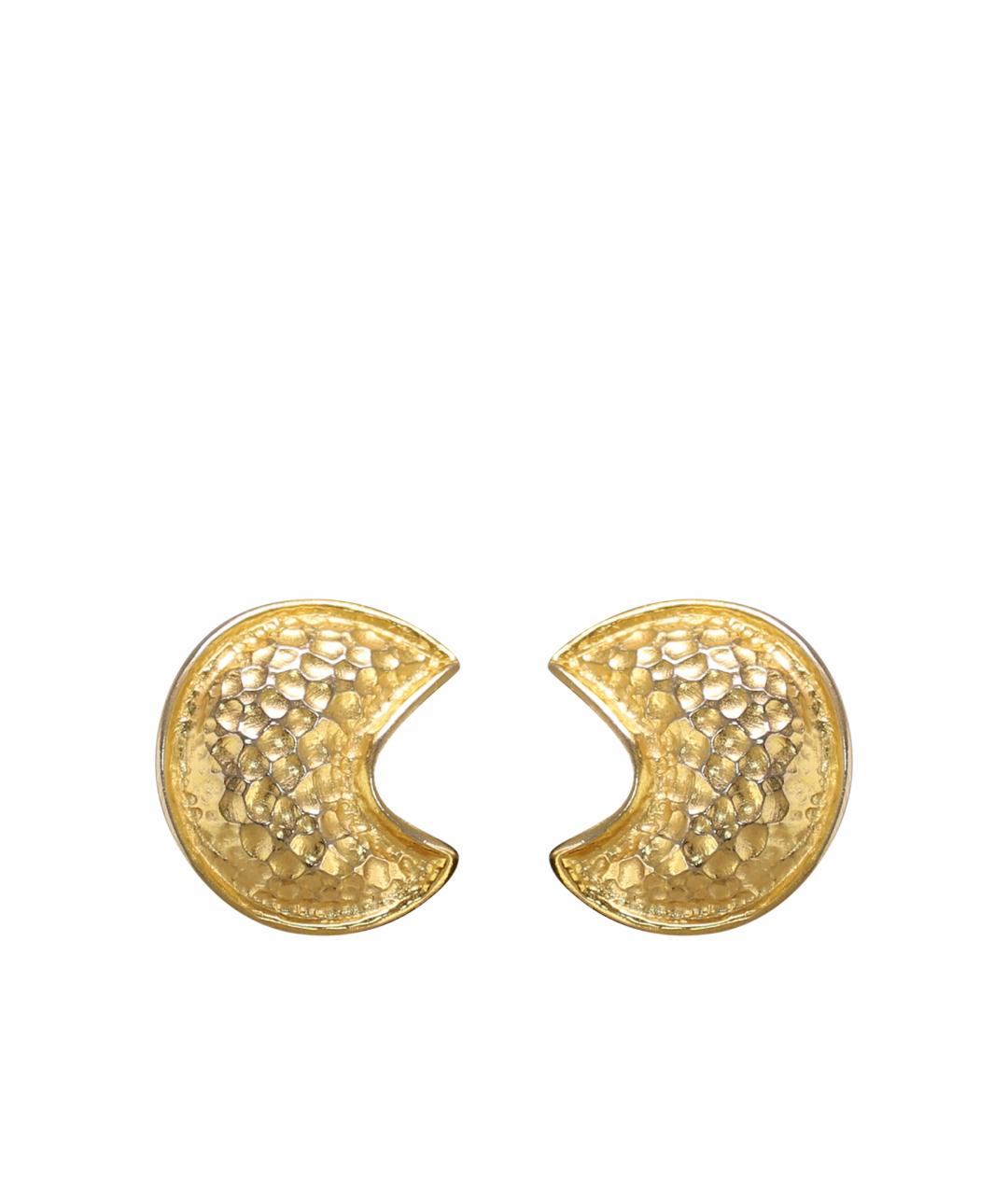 GUCCI Золотые позолоченные клипсы, фото 1