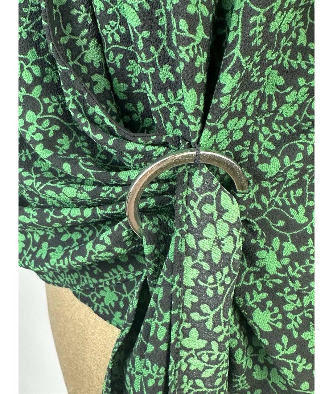 MICHAEL MICHAEL KORS Зеленая полиэстеровая блузы, фото 5