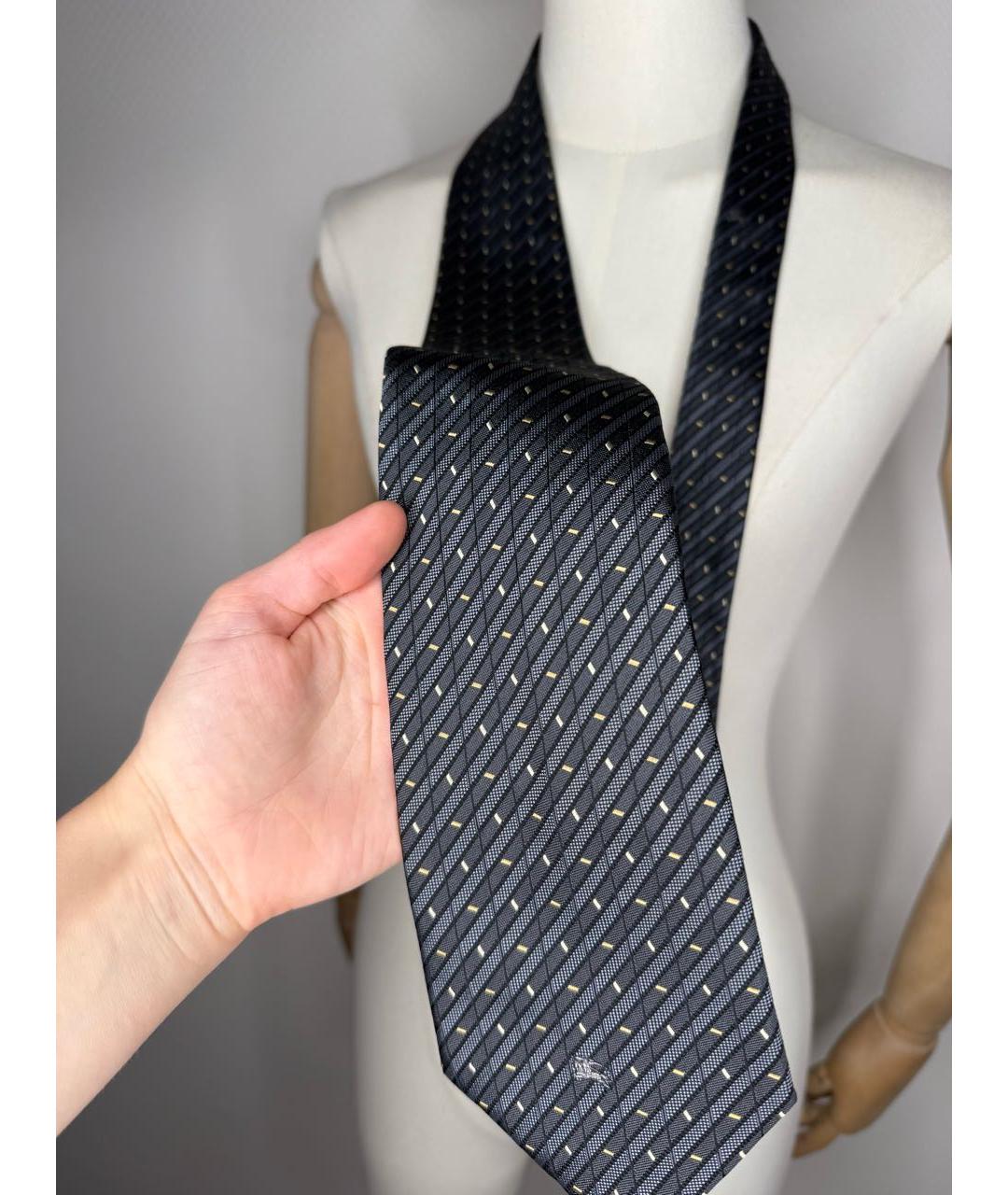 BURBERRY Мульти шелковый галстук, фото 3